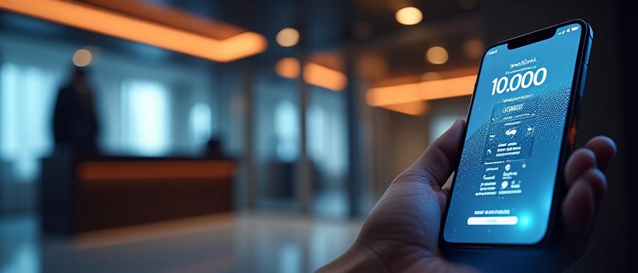 オンラインとオフラインの融合を表現した図解